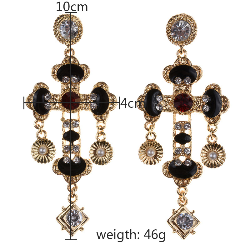 ต่างหูแฟชั่นสไตล์บาโรกแบบใหม่  - Ethnic Fashion India บทวิจารณ์และราคา