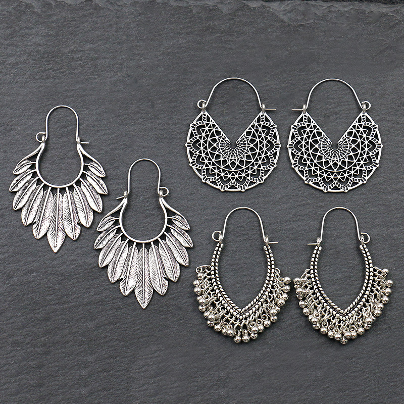 โบราณ Sliver-Plated Hollow All - Ethnic Fashion India บทวิจารณ์และราคา