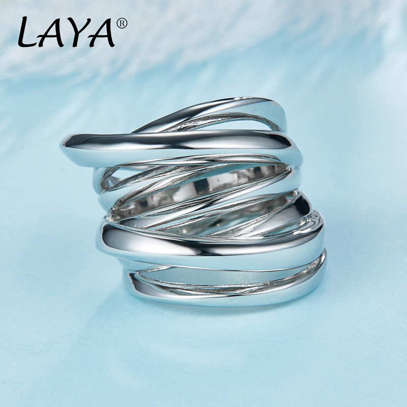 LAYA 925 Sterling Silver Multi - Ethnic Fashion Design บทวิจารณ์และราคา