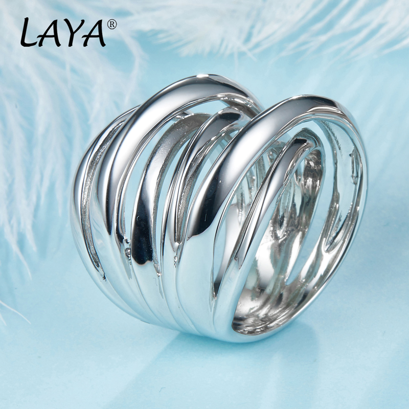 LAYA 925 Sterling Silver Multi - Ethnic Fashion Design บทวิจารณ์และราคา