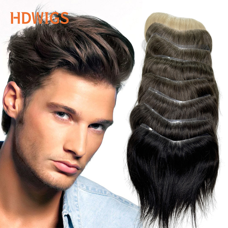 วิกผมผู้ชายแบบเส้นผมตรงสไตล์ V - Ethnic Fashion India บทวิจารณ์และราคา